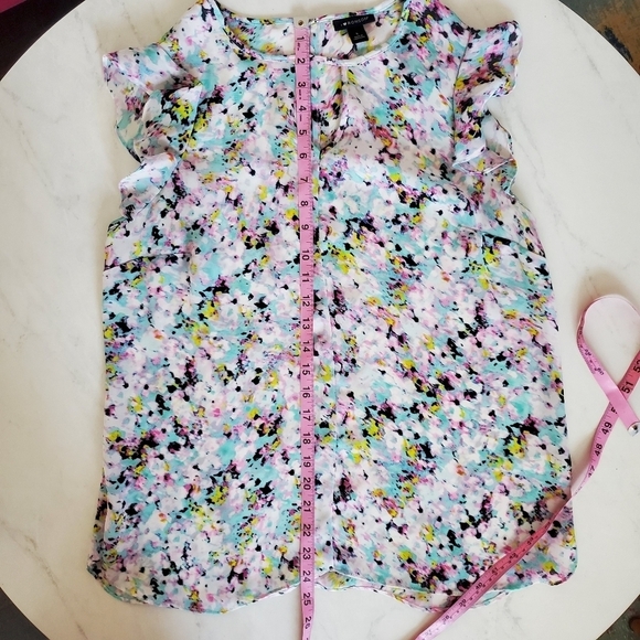 I Heart Ronson Large Work Office Blouse Ruffles - Picture 14 of 14